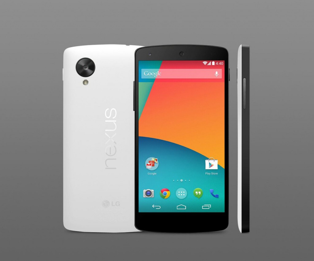 Nexus 5 zwart wit