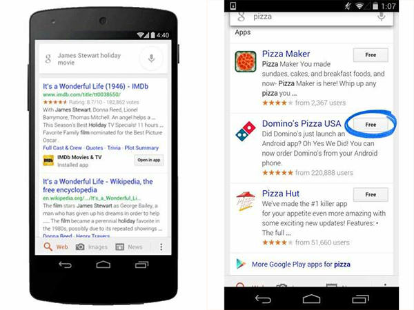 Android Google Zoeken In Apps Update