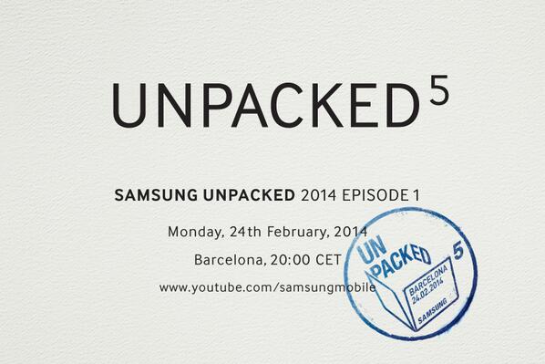 Samsung Unpacked Galaxy S5