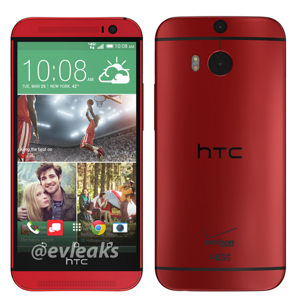 HTC One M8 Glamour Red