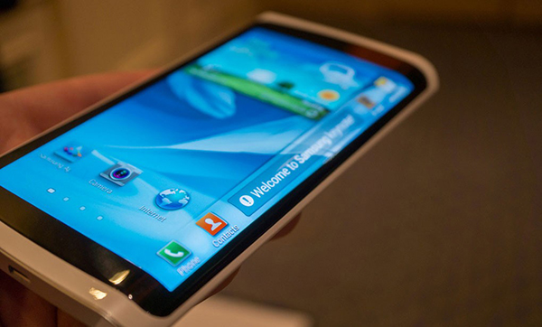 Samsung Galaxy Note 4 gebogen scherm