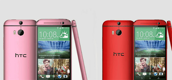 HTC-One-M8-rood-roze