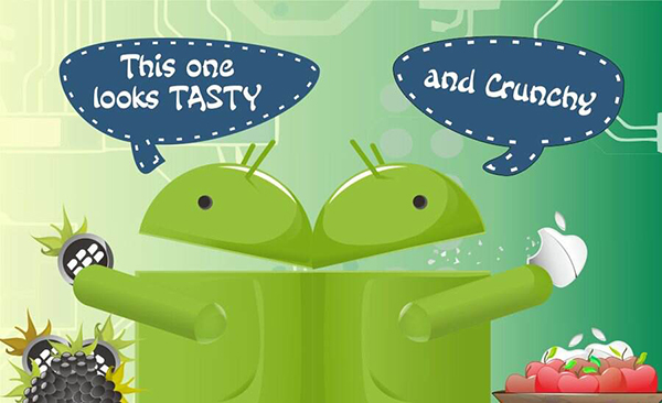Android marktaandeel 85 procent
