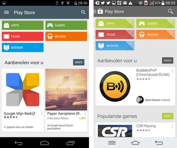 Google Play Store 5.0 screenshot 1