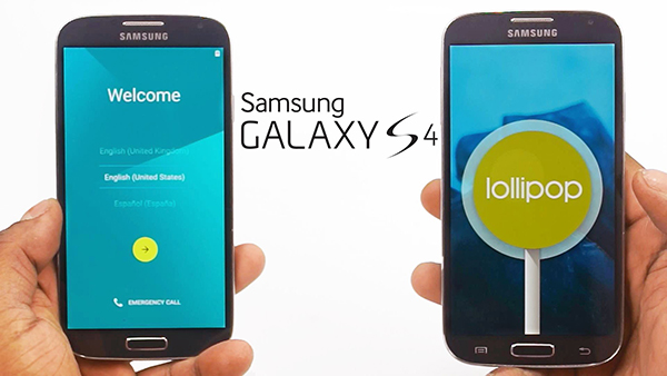 Samsung Galaxy S4 Android 5.0.1 Lollipop