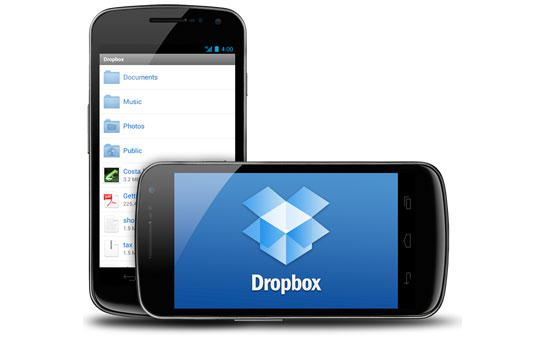 dropbox smartphone