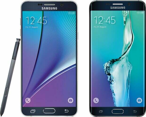 Samsung Galaxy Note 5 - Samsung Galaxy S6 Edge Plus