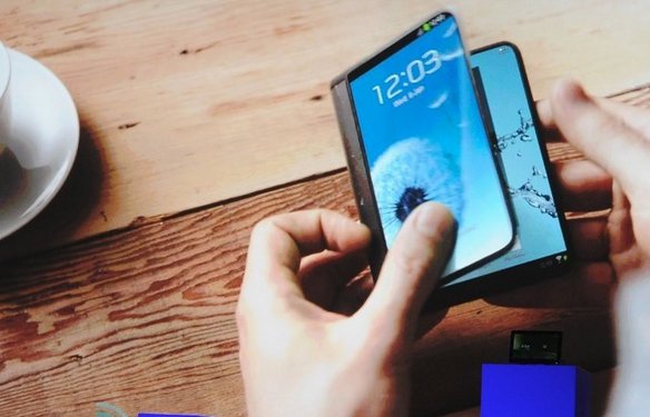 Samsung opvouwbare smartphone