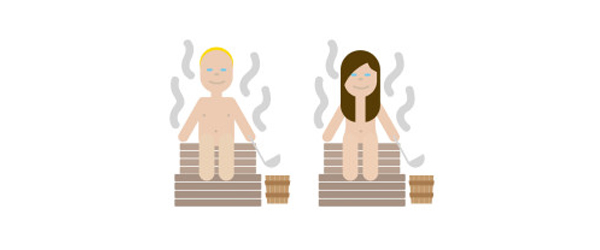 Finland-Naakte-sauna-emoji's