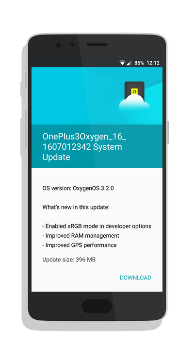 OnePlus 3 OxygenOS 3.2.0