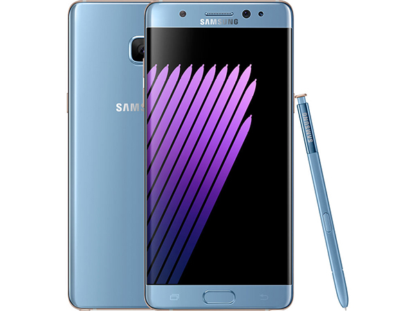 Samsung Galaxy Note 7 blauw