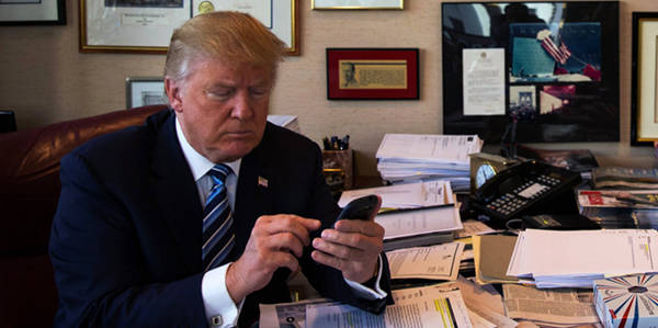 Donald Trump smartphone