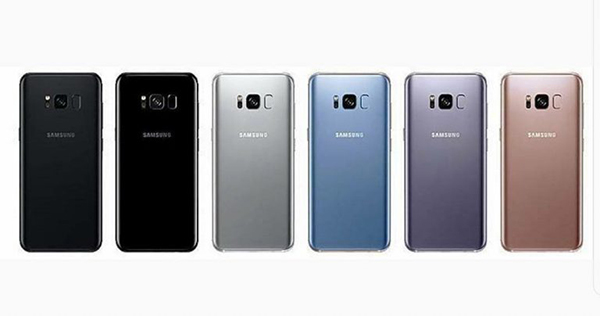 Samsung Galaxy S8 kleurencombinaties
