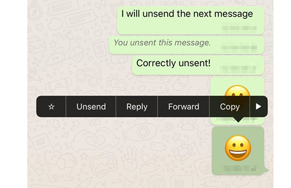 WhatsApp Unsend