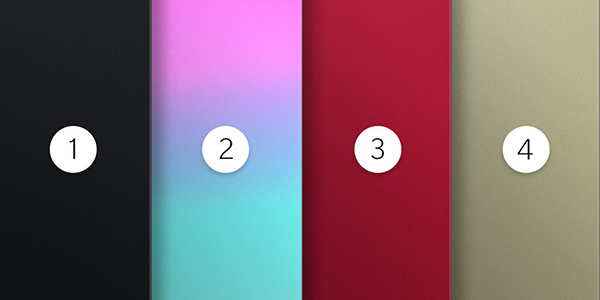 OnePlus 5 kleurenschema
