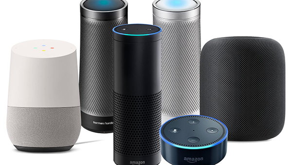 slimme speakers Amazon, Google, Apple