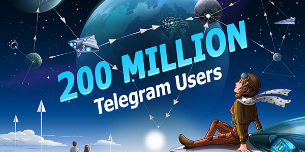 Telegram-200-miljoen-gebruikers