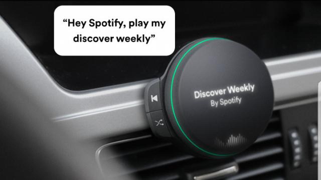Spotify-muziekspeler-auto
