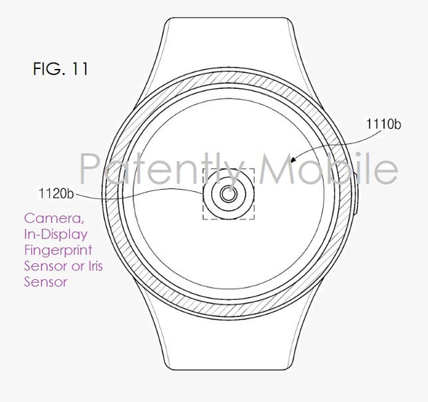 Samsung-smartwatch-in-display-vingerafdrukscanner