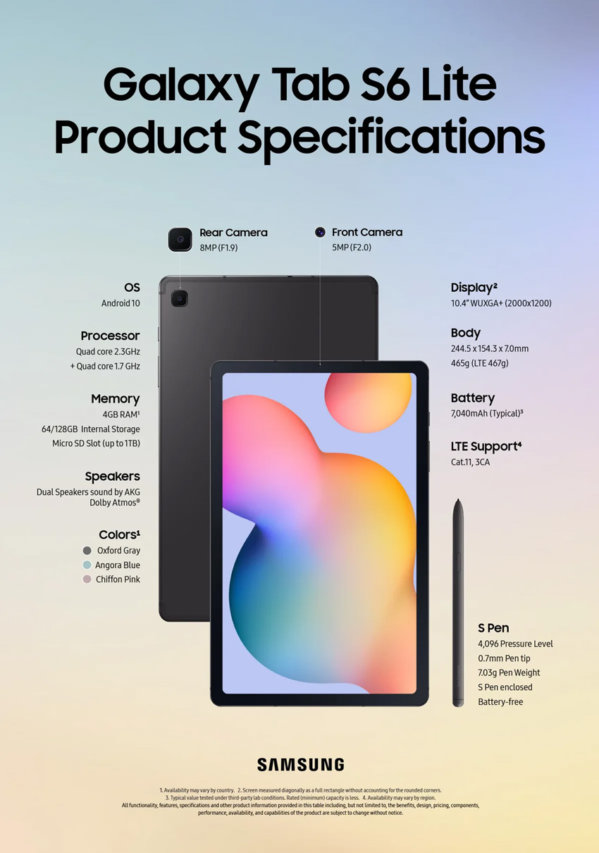 Samsung-Galaxy-Tab-S6-Lite-specificaties