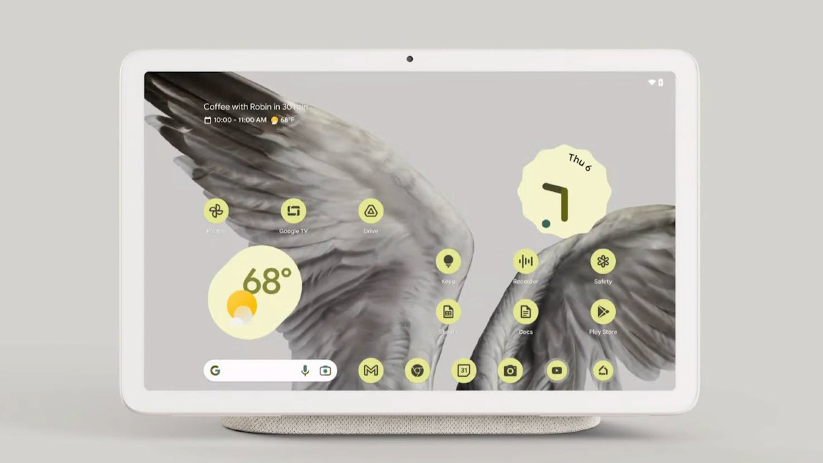 Google Pixel Tablet Met Speaker Dock Verschijnt Volgend Jaar Op De ...