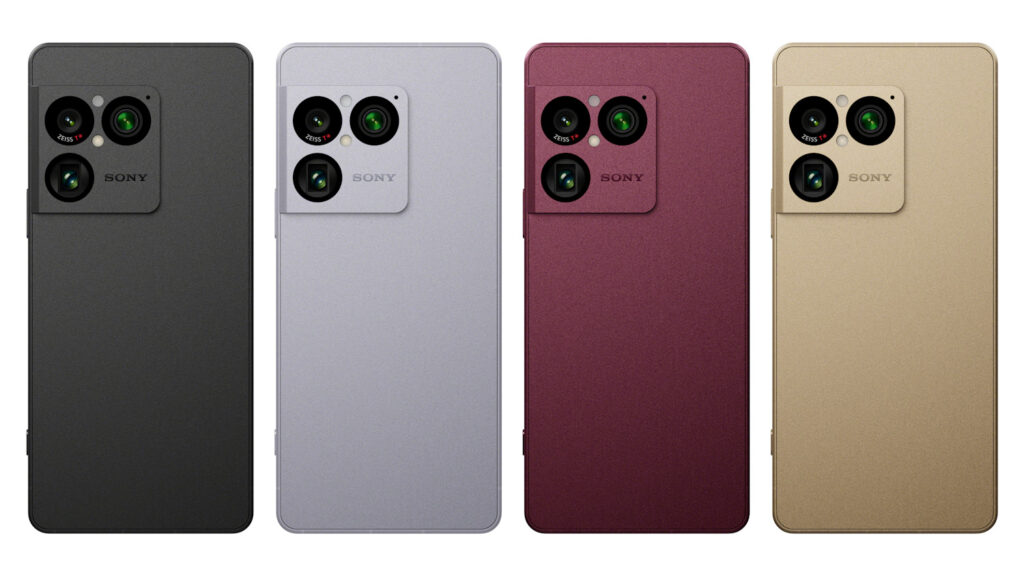 Sony Xperia 1 VIII kleuren