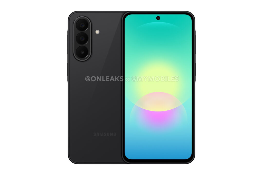 Samsung Galaxy A27 render zwart