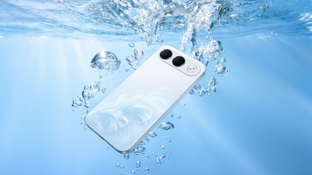 Oppo A7 Pro 5G Surfing blue