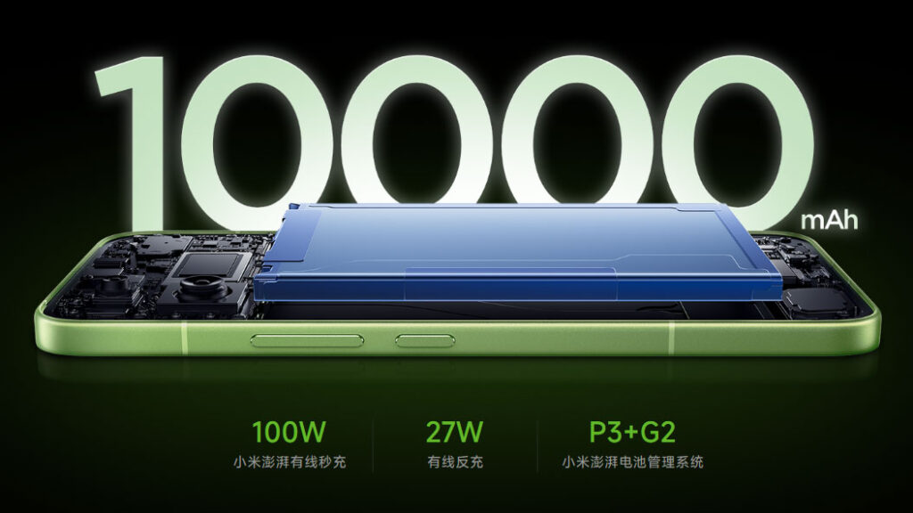 Xiaomi Redmi K100 accu
